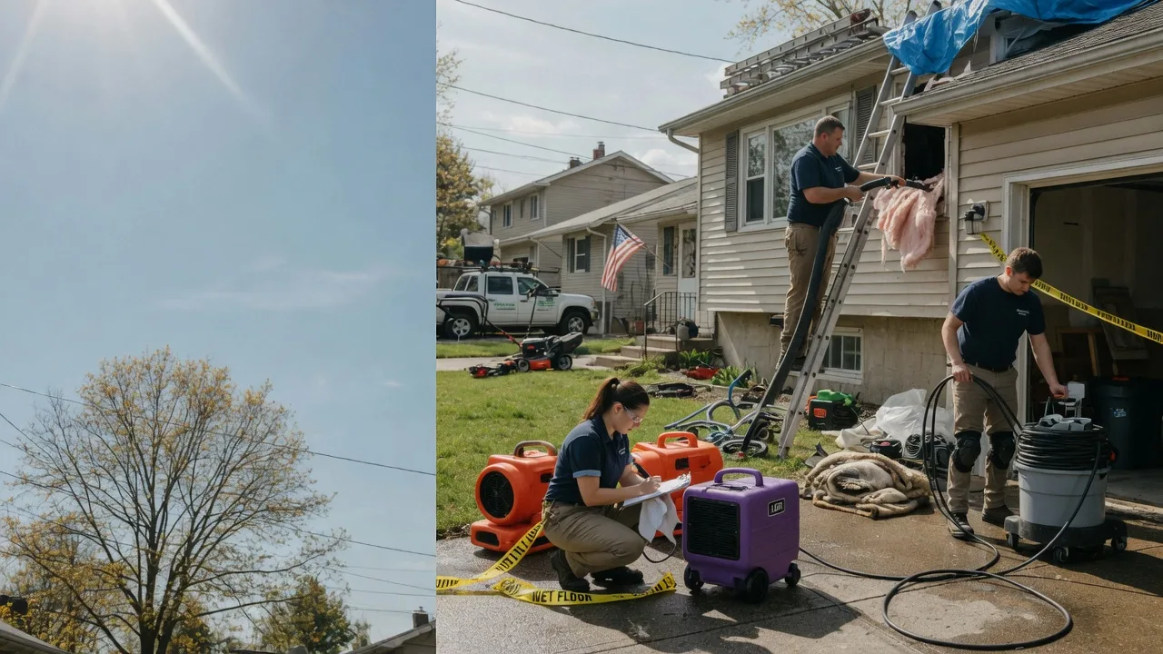 Emergency Water Removal in South Charleston, OH near me